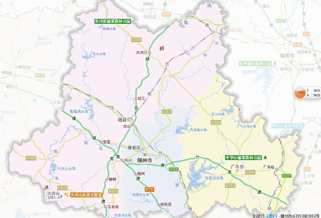 最新随州地图，揭开城市新面貌的神秘面纱